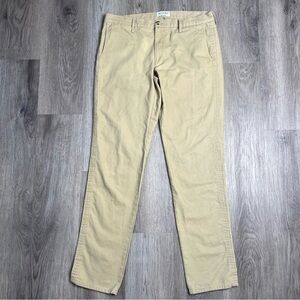 Epaulet NY Pants Men’s Size 36x35 Khaki Cotton Straight Leg Chino Made USA Chino